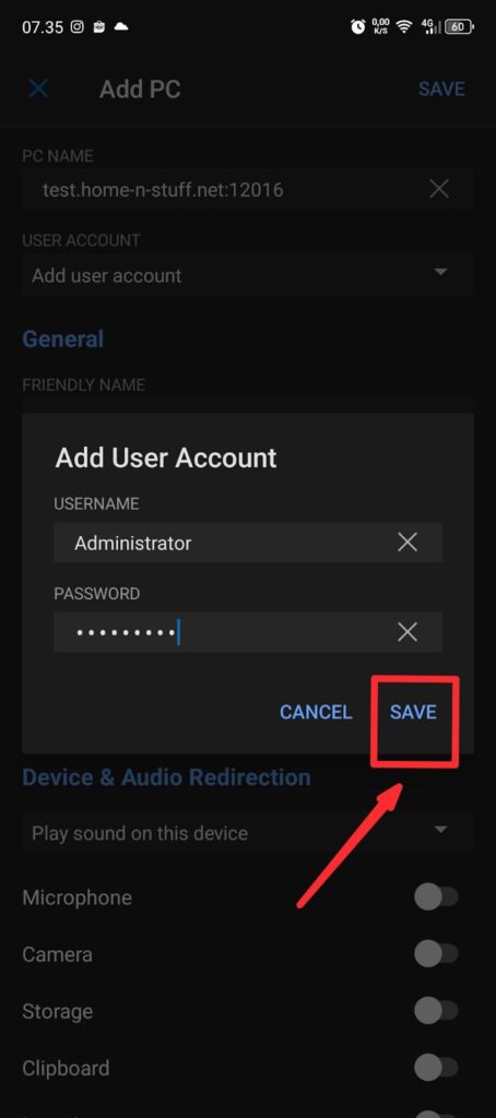 Inserire nome utente e password - SocialVPS Inserire nome utente e password