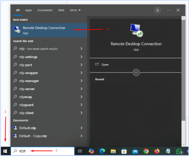Cari Jauh Sambungan Desktop dalam carian Windows - SocialVPS Cari Jauh Sambungan Desktop dalam carian Windows