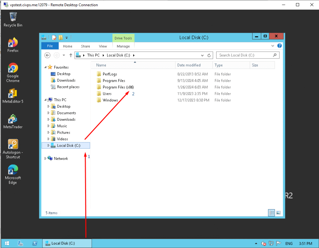 MT4フォルダをコピー - SocialVPS MT4フォルダをコピーする