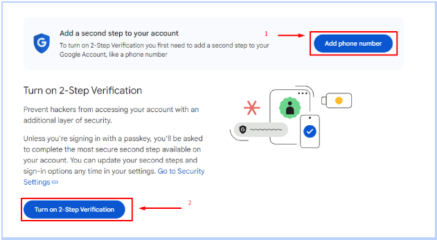 3. Abilita la verifica in due passaggi - SocialVPS Abilita la verifica in 2 passaggi
