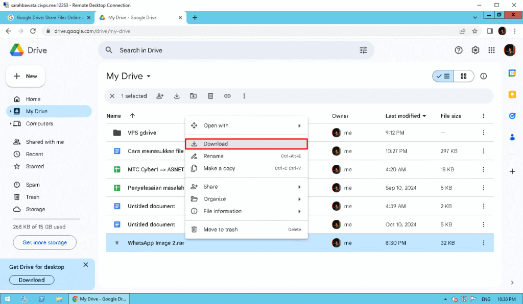 Dateien von Google Drive herunterladen VPS - SocialVPS Dateien von Google Drive herunterladen VPS