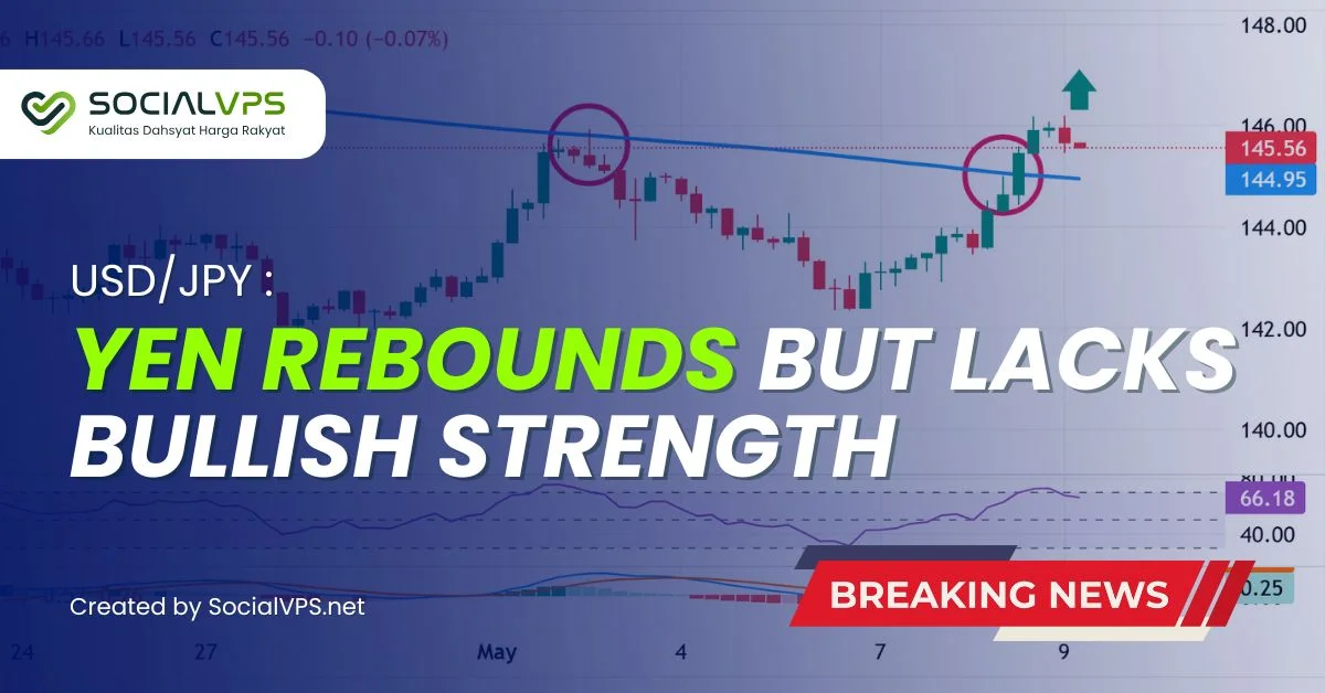 USDJPY El yen repunta pero carece de fuerza alcista