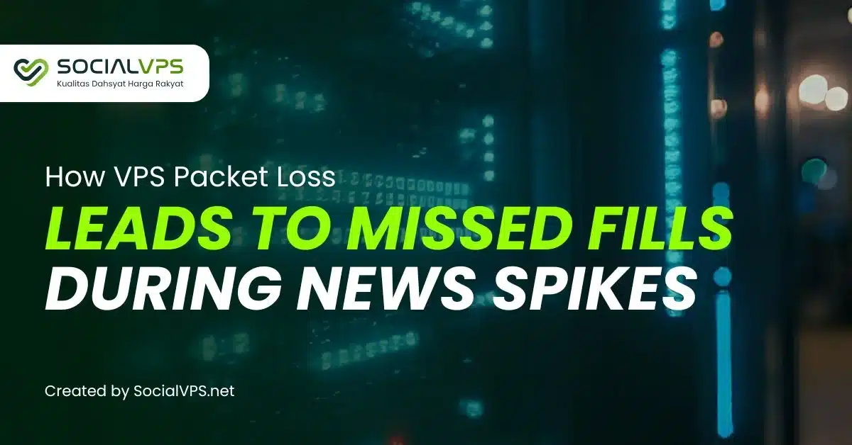 How VPS Packet Loss Leads to Missed Fills During News Spikes